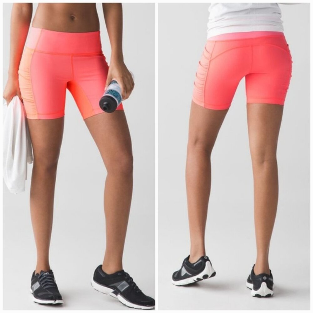 Lululemon Speed Track Short Grapefruit Size 6